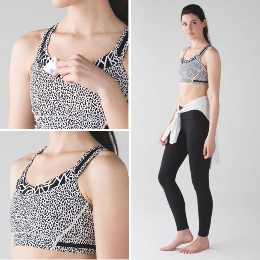 Lululemon Rack Pack Bra Size 4 EUC